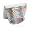 Precision casting cnc machining carbon steel flange